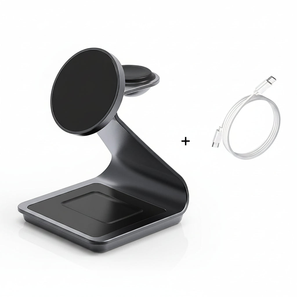 TrioCharge™ 3-in-1 Wireless Charging Station