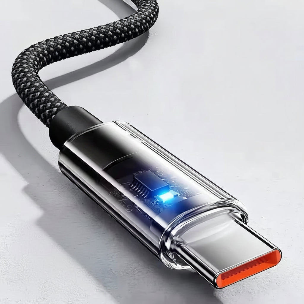 240W Braided USB-C Fast Charging Cable