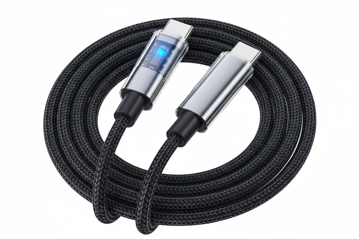 240W Braided USB-C Fast Charging Cable
