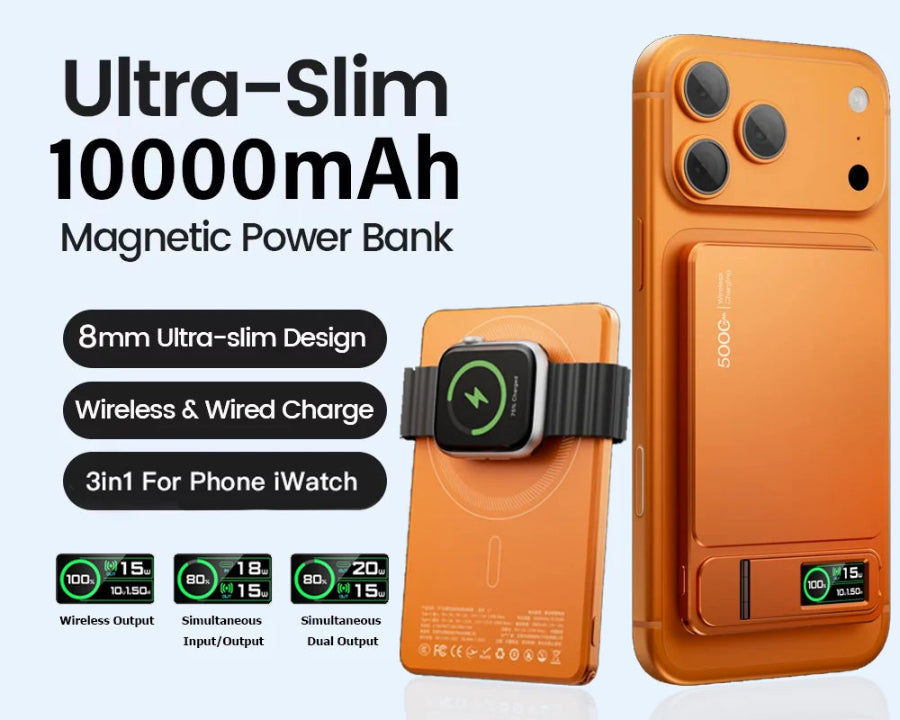 Magnetic Power Bank Pro (10,000mAh)