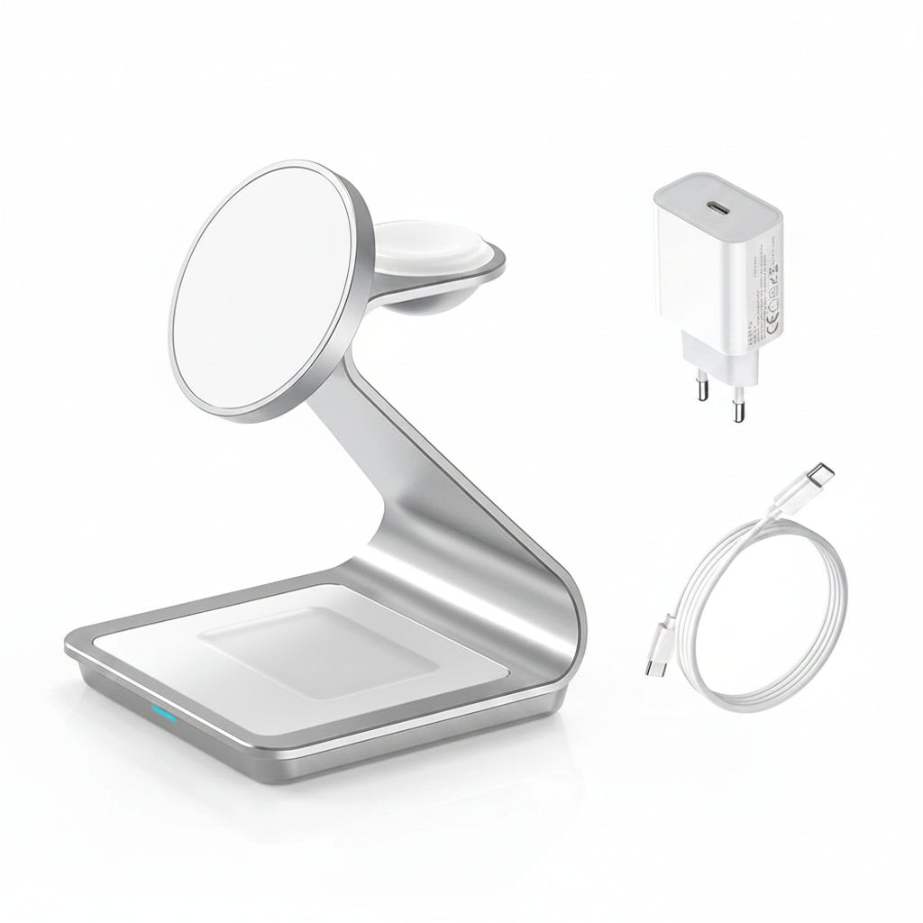 TrioCharge™ 3-in-1 Wireless Charging Station